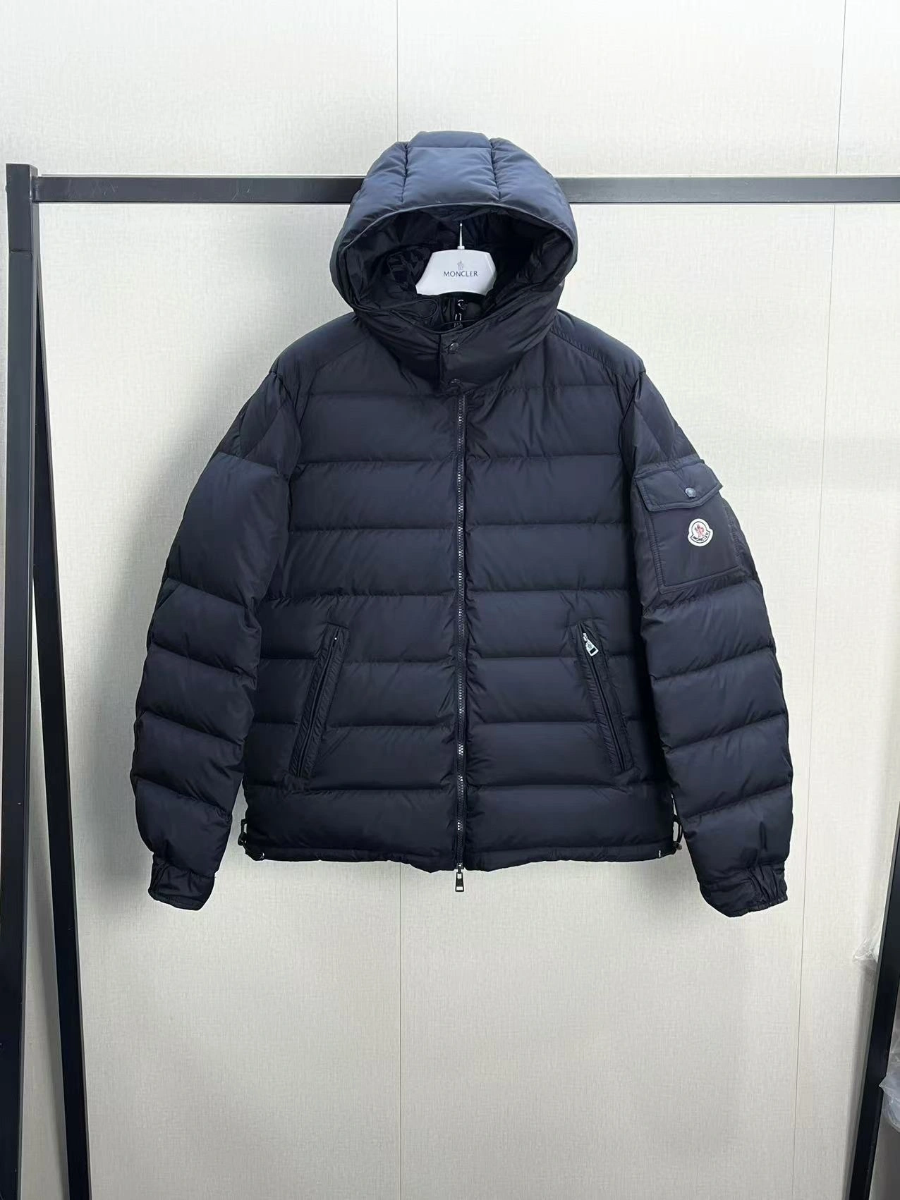 wg.luxury-- 7o9385r reversible Down jacket longue Saion white goose down item: E-F409I1526